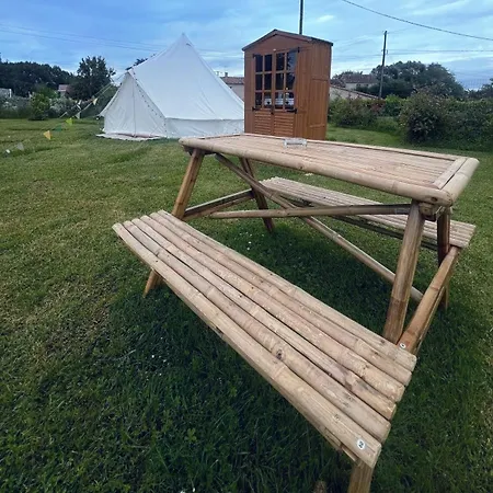 Tente de luxe Tente Cloche De Vigne - Glamping On A Vineyard Savigne